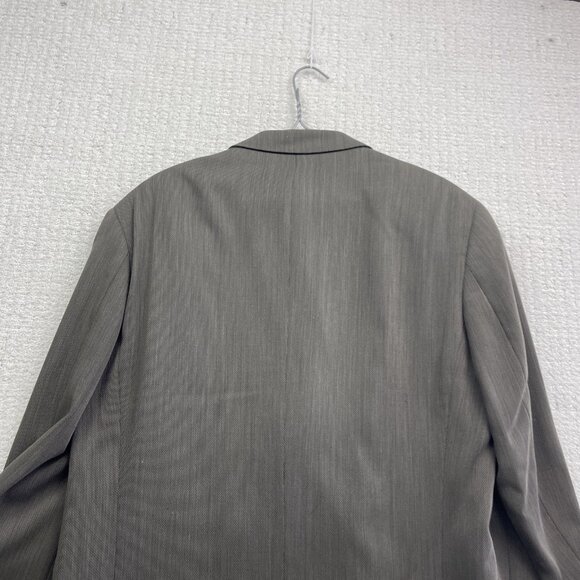 HUGO BOSS Jacket Blazer Einstein's / Omega 52 EU Grey / Green Sports Coat Wool - Picture 15 of 16